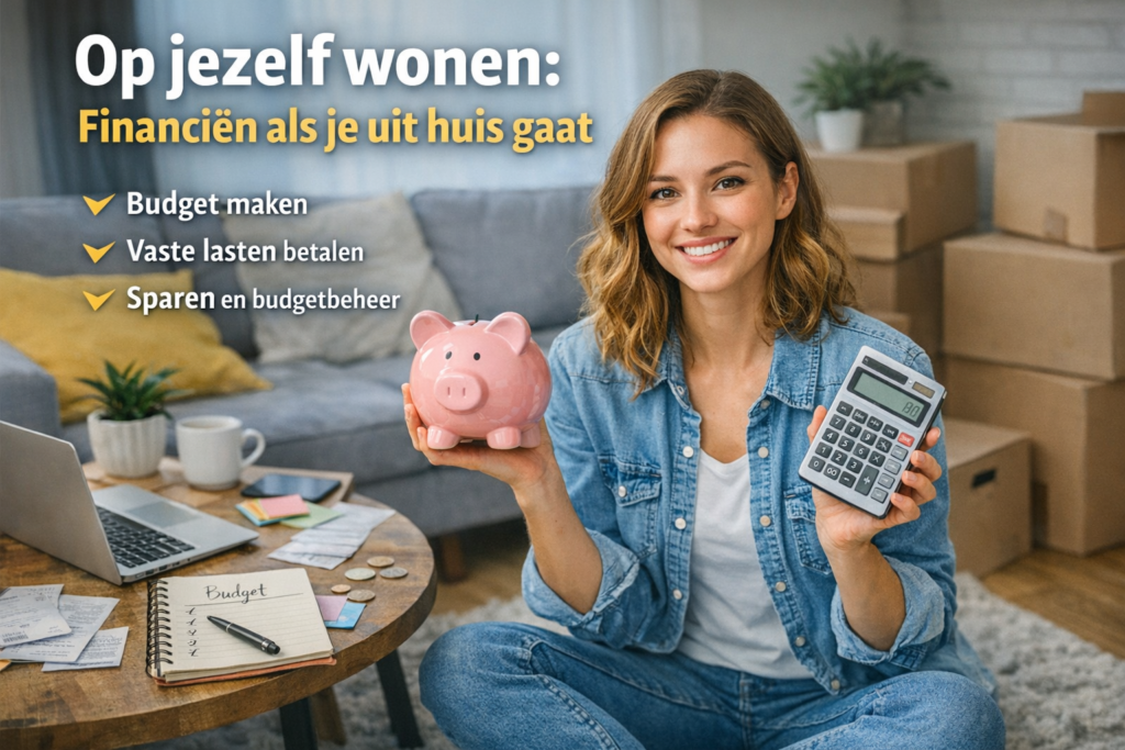 Op jezelf wonen financiën als je uit huis gaat
